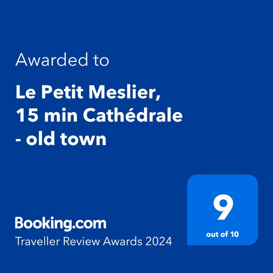 랭스 Le Petit Meslier, 15 Min Cathedrale - Old Town 아파트 외부 사진